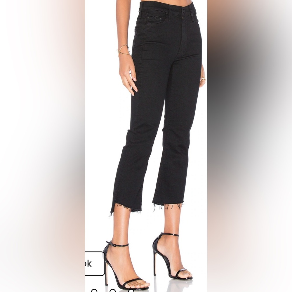 MOTHER Crop Step Fray Jeans 24